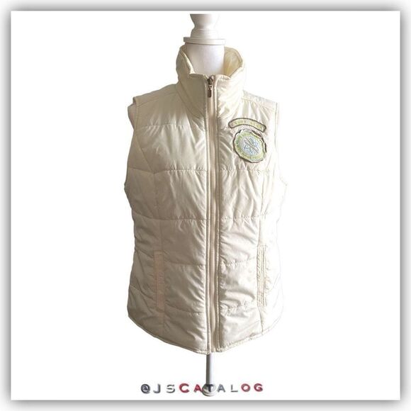 Puffer Zip Up Vest - Like New - Size L - Picture 7 of 8